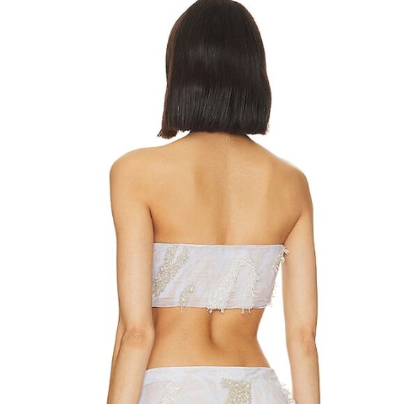 Onalaja x REVOLVE Bandeau Festival Top NWT Size Medium - Picture 3 of 3